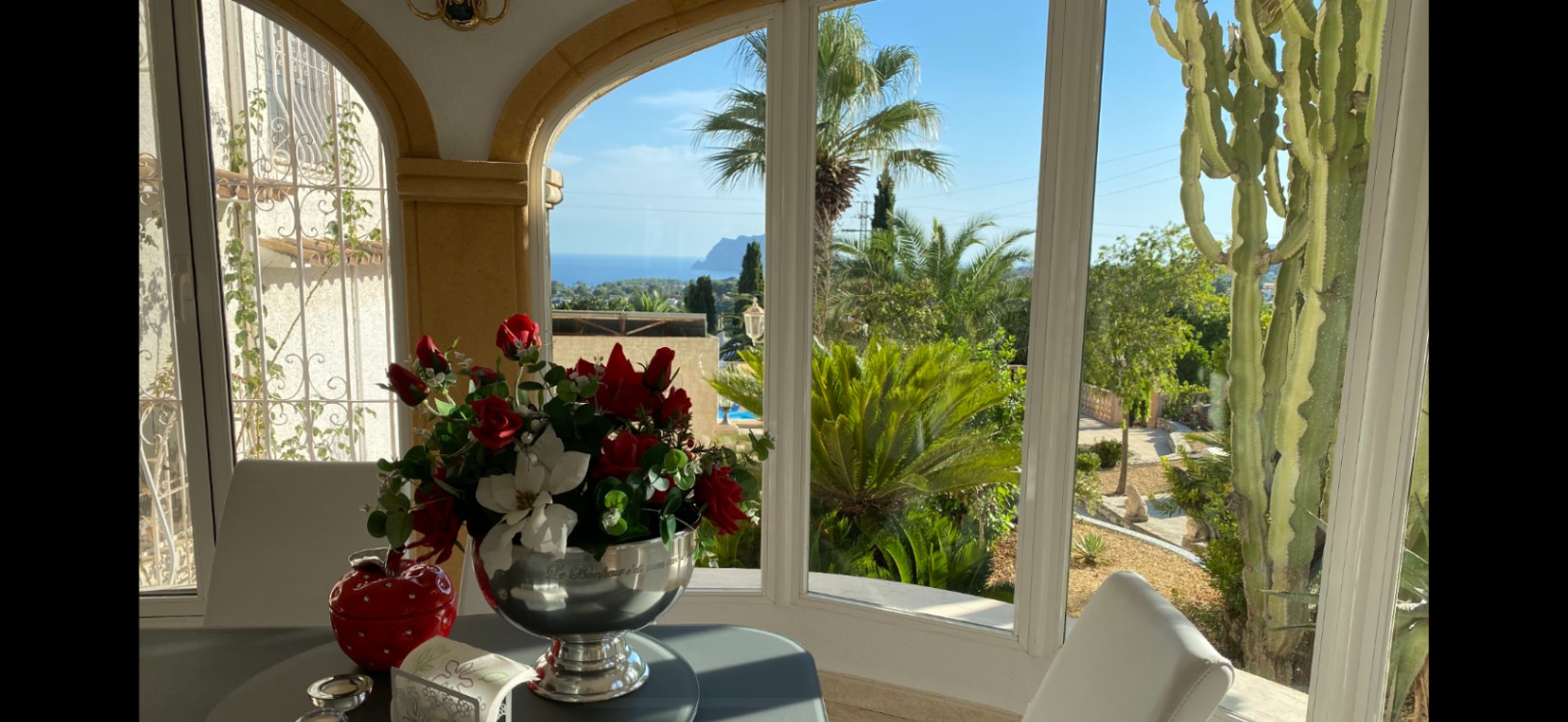 Villa fantastica con vistas panoramicas al mar en Moraira